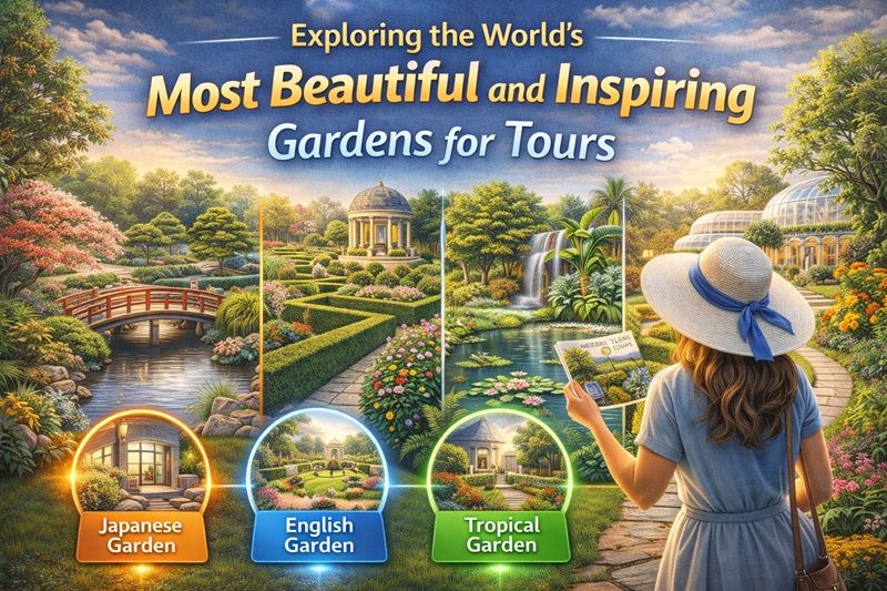 Exploring the World's Most Beautiful and Inspiring Gardens for Tours