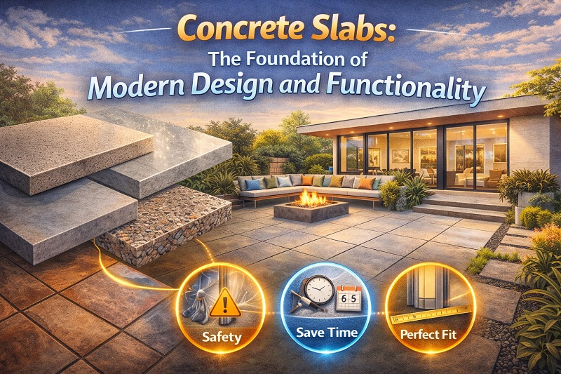 Concrete Slabs for Modern Design