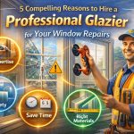 hire a professional glazier for window repairs