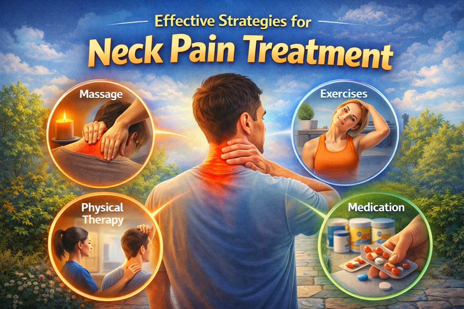 various treatment options for neck pain