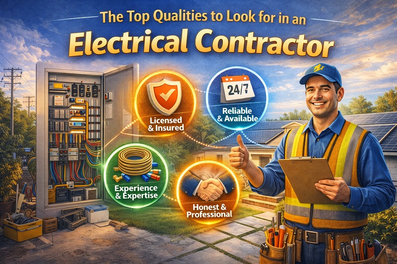 Top Qualities to Look for in an Electrical Contractor