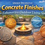 Unique Decorative Concrete Finishes